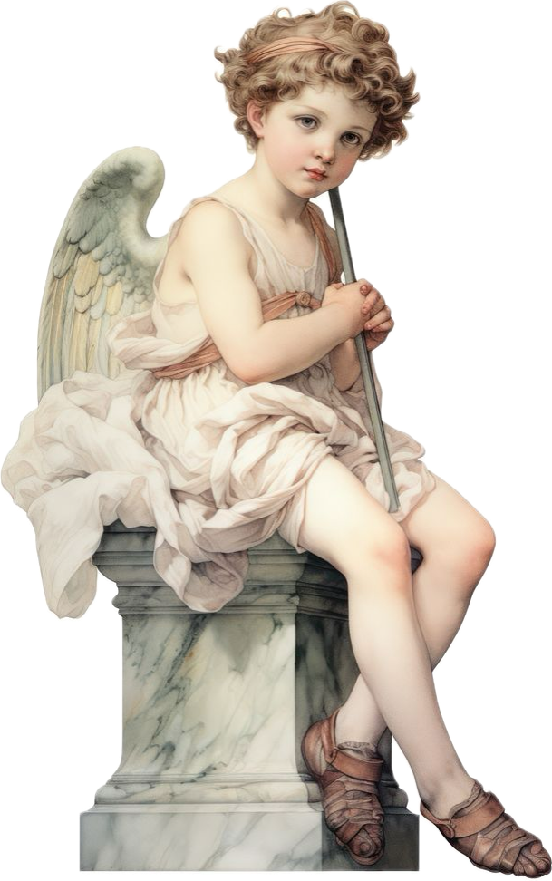 Cupid statue
